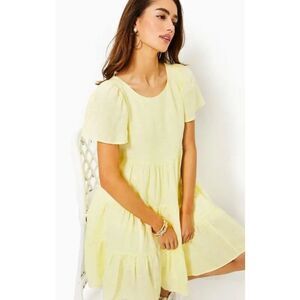 NWT LILLY PULITZER  Jocelyn Linen Dress, Small $218